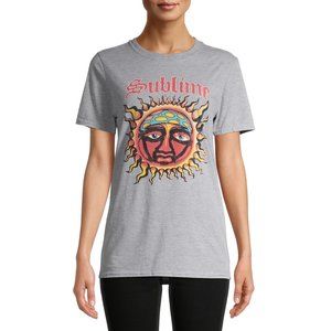 Sublime Stamp Logo ska punk rock Boyfriend Official T-Shirt M NWT